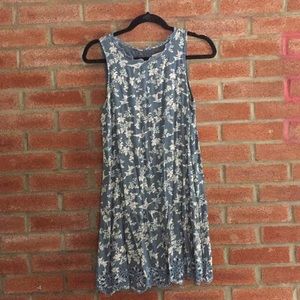 Blue Loft floral print dress